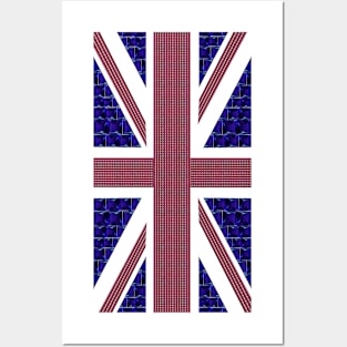 Great Britain Flag Posters and Art